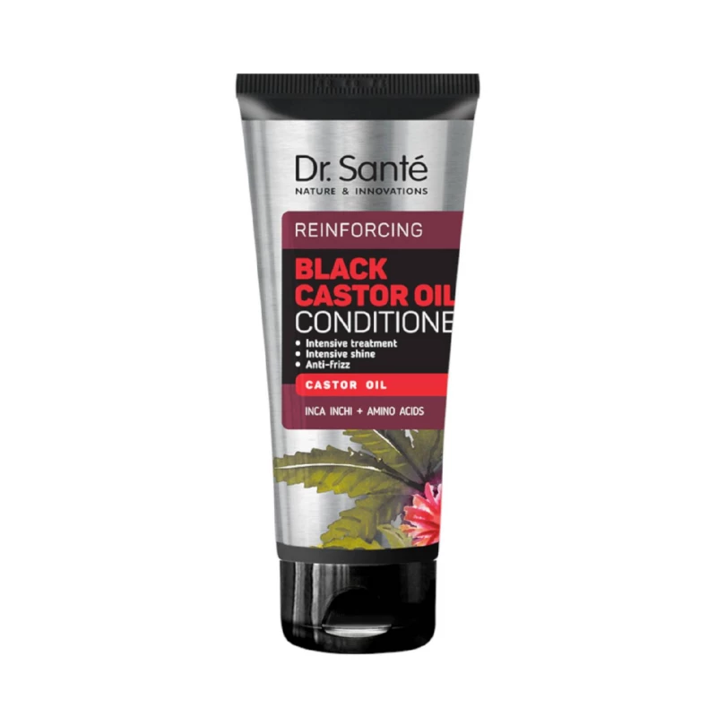 DR. SANT Reinforcing Black Castor Oil kondicionr 200 ml